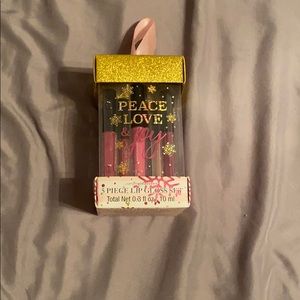 5piece lip gloss set